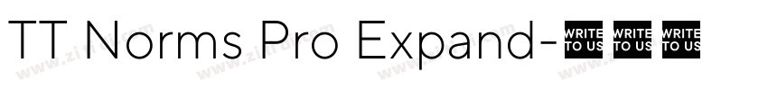 TT Norms Pro Expand字体转换 TT Norms Pro Expand字体转换